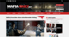 Desktop Screenshot of mafia-daily.net
