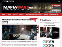 Tablet Screenshot of mafia-daily.net